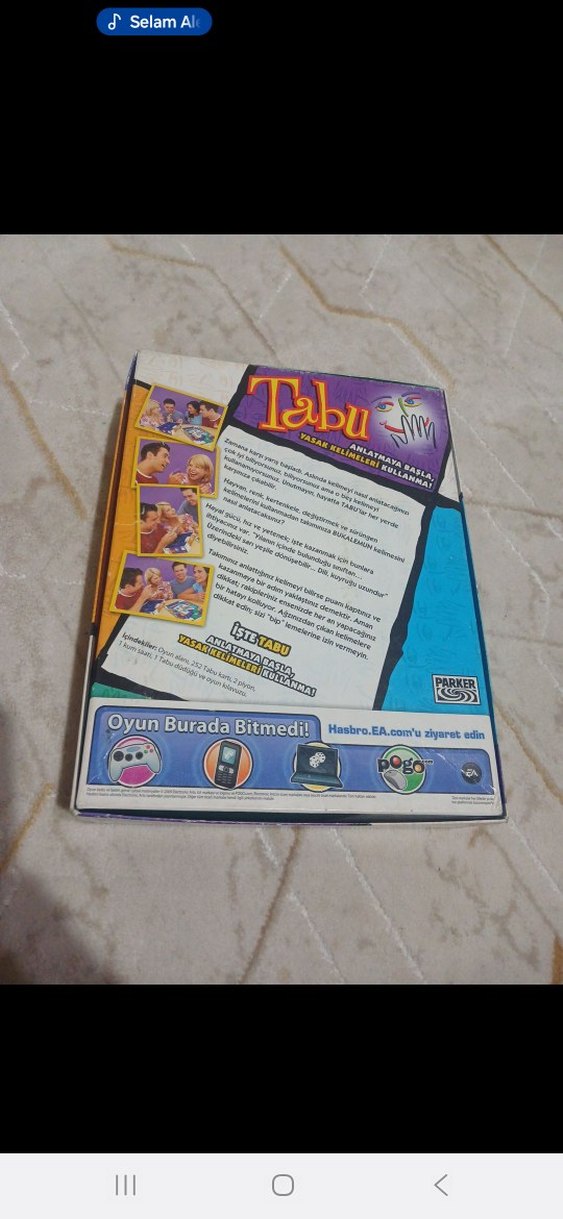 Hasbro tabu kutu oyunu - Görsel 2