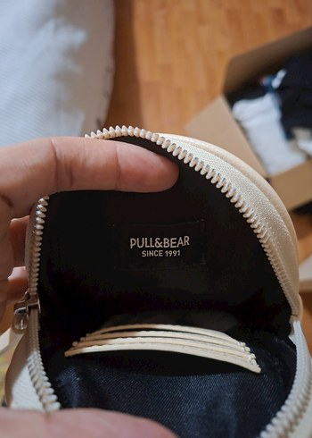 Bej Deri Kadın Çapraz Çanta - Görsel 4