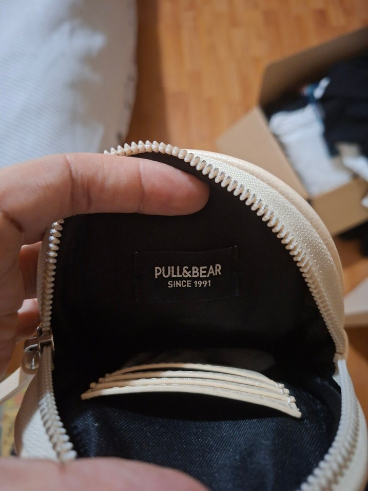 Bej Deri Kadın Çapraz Çanta - Görsel 4