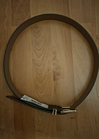 Siyah Deri Kadın Kemer - Görsel 2