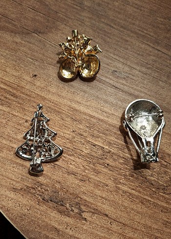 Renkli Payetli Bohem Kadın Broş Seti Tanesi 250 tl - Görsel 2