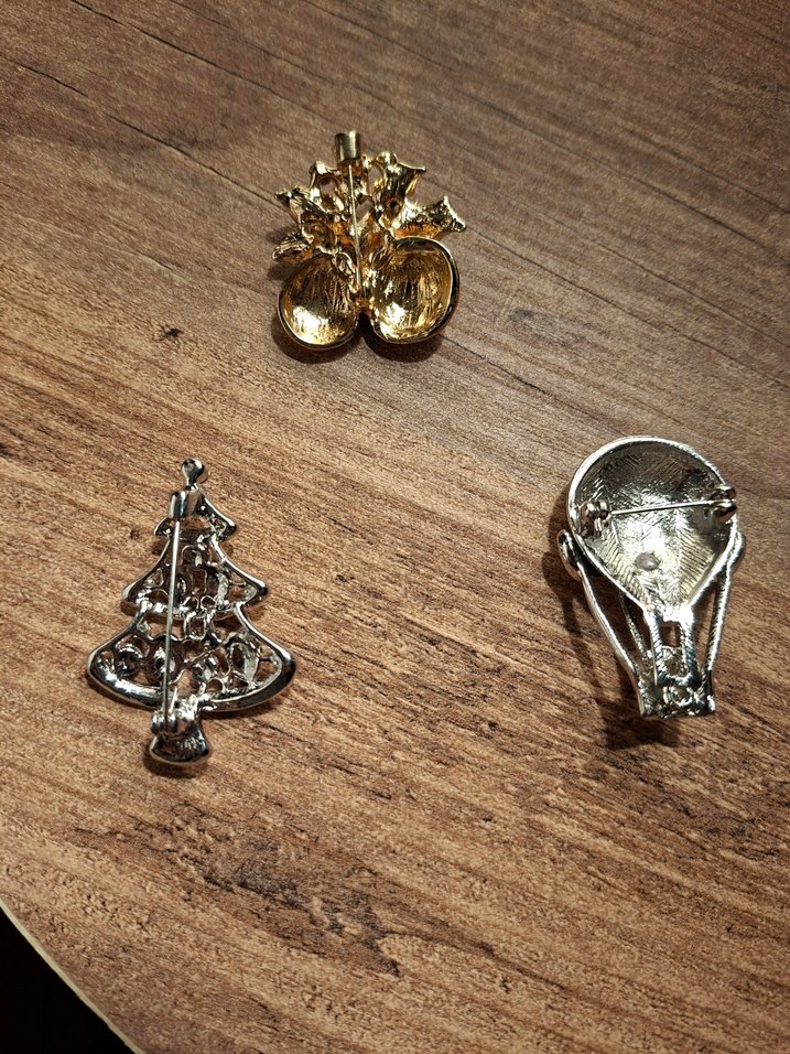 Renkli Payetli Bohem Kadın Broş Seti Tanesi 250 tl - Görsel 2