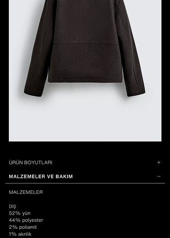 Zara fermuarlı dokulu ceket - Görsel 5