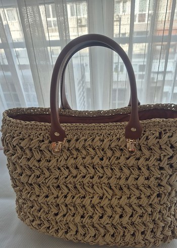 Bohem Tarz Kahverengi Kadın Çanta - Görsel 3