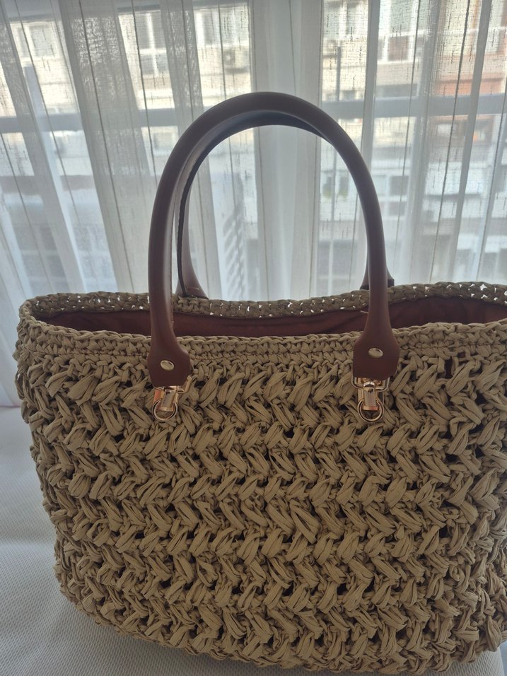 Bohem Tarz Kahverengi Kadın Çanta - Görsel 3