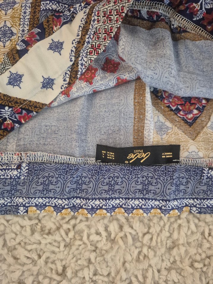 Bohem Çok Renkli Uzun Tulum - Görsel 3