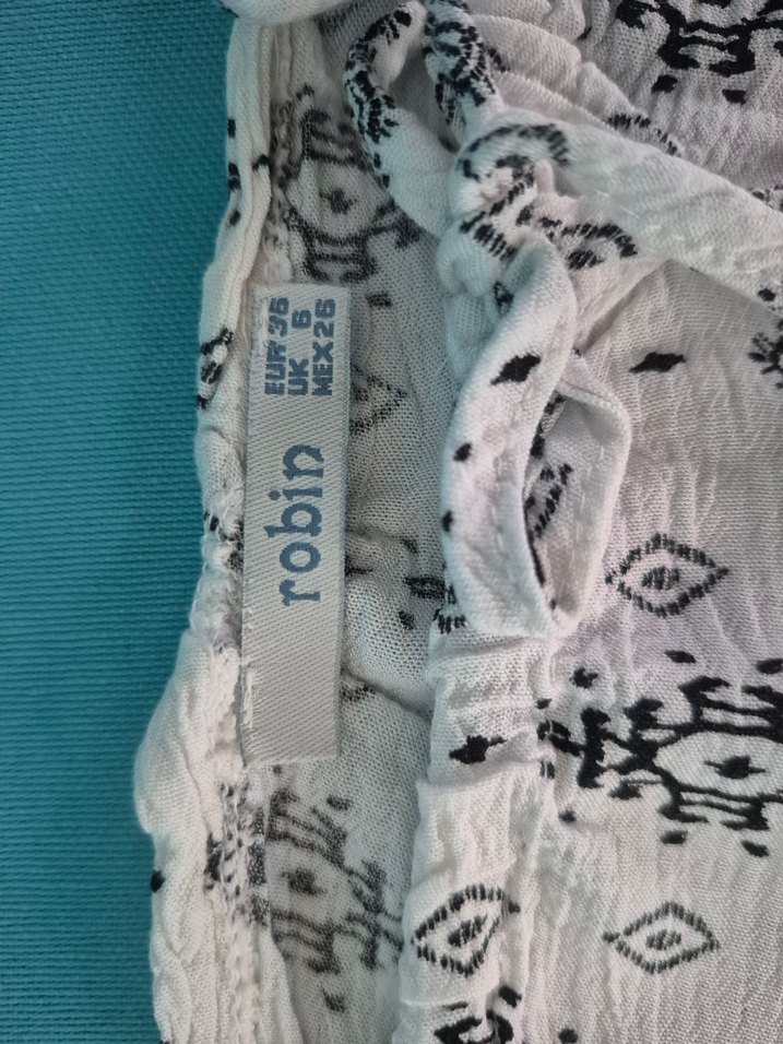 Bohem Tarzı şile bezi Kadın Bluz - Görsel 3