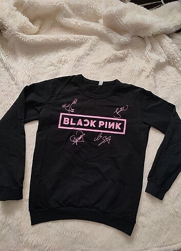 Blackpink siyah sweatshirt 