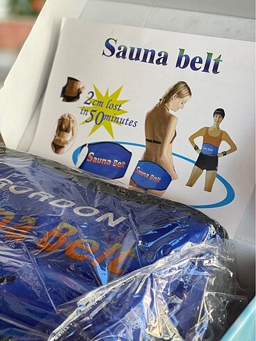 Gordon sauna belt zayıflama kemeri