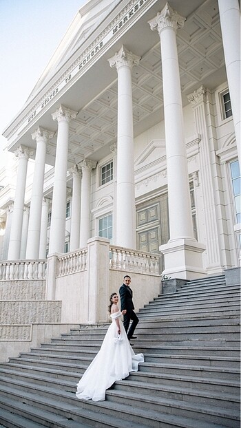 Özel dikilmiş gelinlik çayyolunda butikte dikildi - Görsel 8