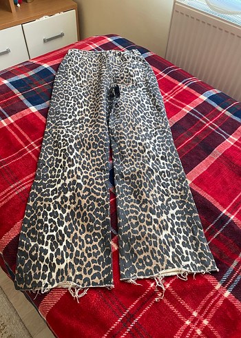 Trendyolmilla leopar jean - Görsel 4