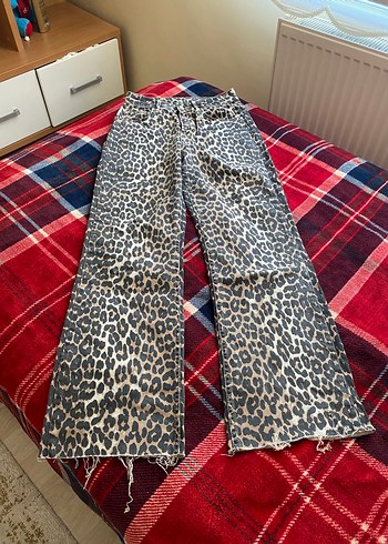 Trendyolmilla leopar jean - Görsel 2