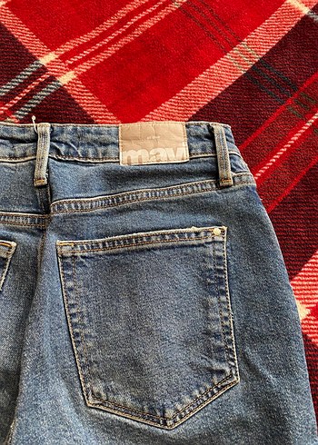 Mavi mom jean - Görsel 6