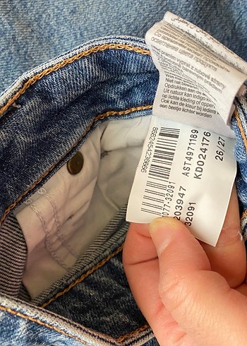 Mavi mom jean - Görsel 4