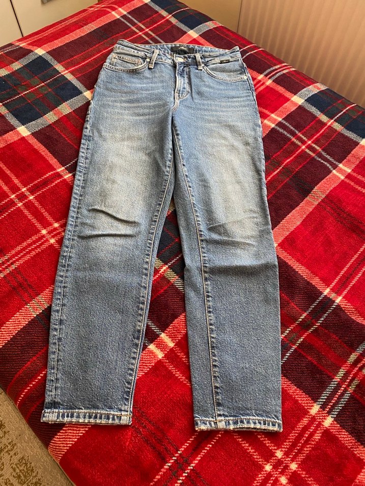 Mavi mom jean - Görsel 2