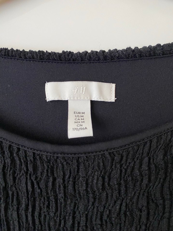 H&M midi drapeli elbise - Görsel 2