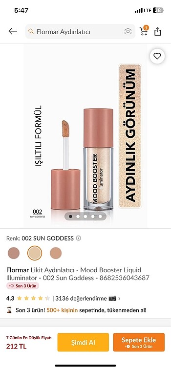 Flormar Aydınlatıcı