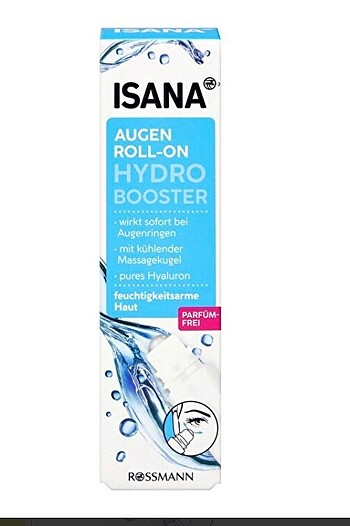 Isana göz altı nemlendirici roll on