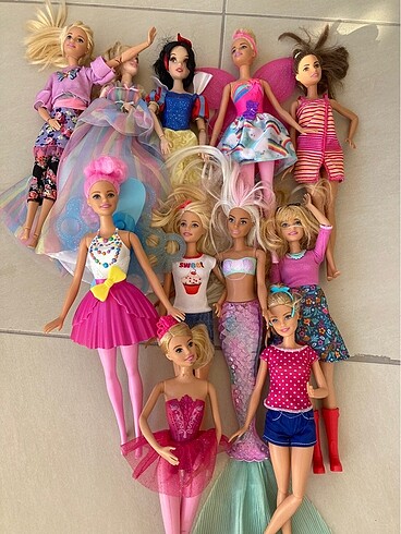  Beden Renk Barbie bebek