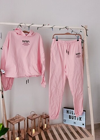 Pembe Polarlı eşortman takımı 