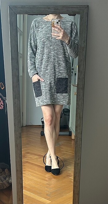 Oversize elbise