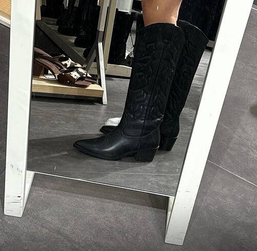 Stradivarius Stradivarius Kovboy Çizme