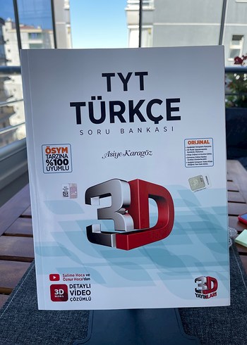 TYT Türkçe 3D Soru Bankası