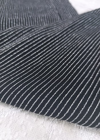 Kız Çocuk Pilili Uzun Kollu Siyah Bolero - Görsel 7