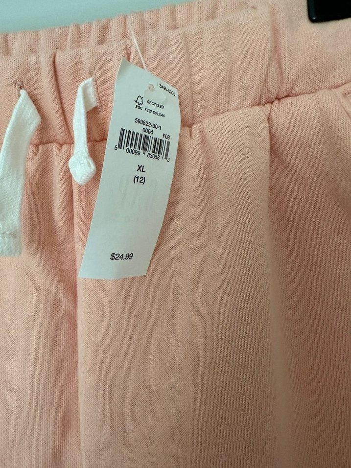 GAP Pembe Rahat Kesim Kız Şortu - Görsel 3