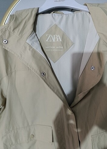 Kız çocuk trençkot - Görsel 4