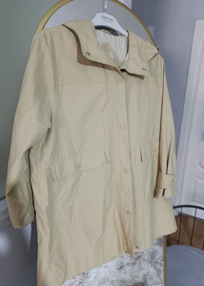 Kız çocuk trençkot  - Görsel 2