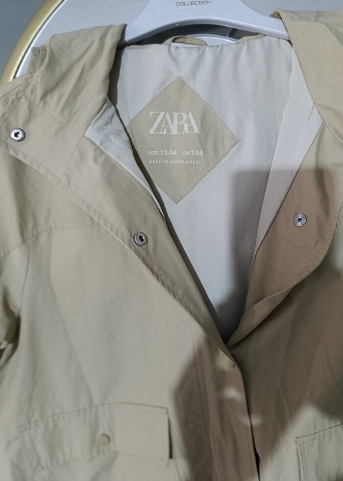 Kız çocuk trençkot  - Görsel 4