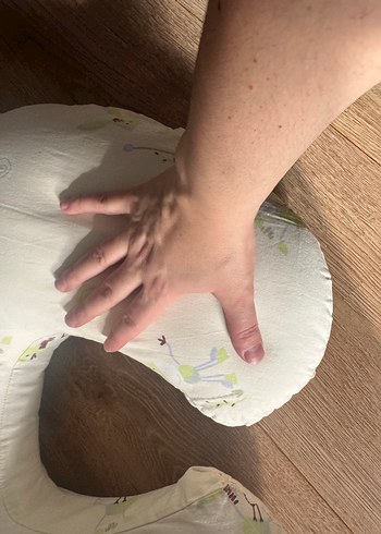 Bej Desenli Pastel Emzirme ve Hamilelik Yastığı - Görsel 4