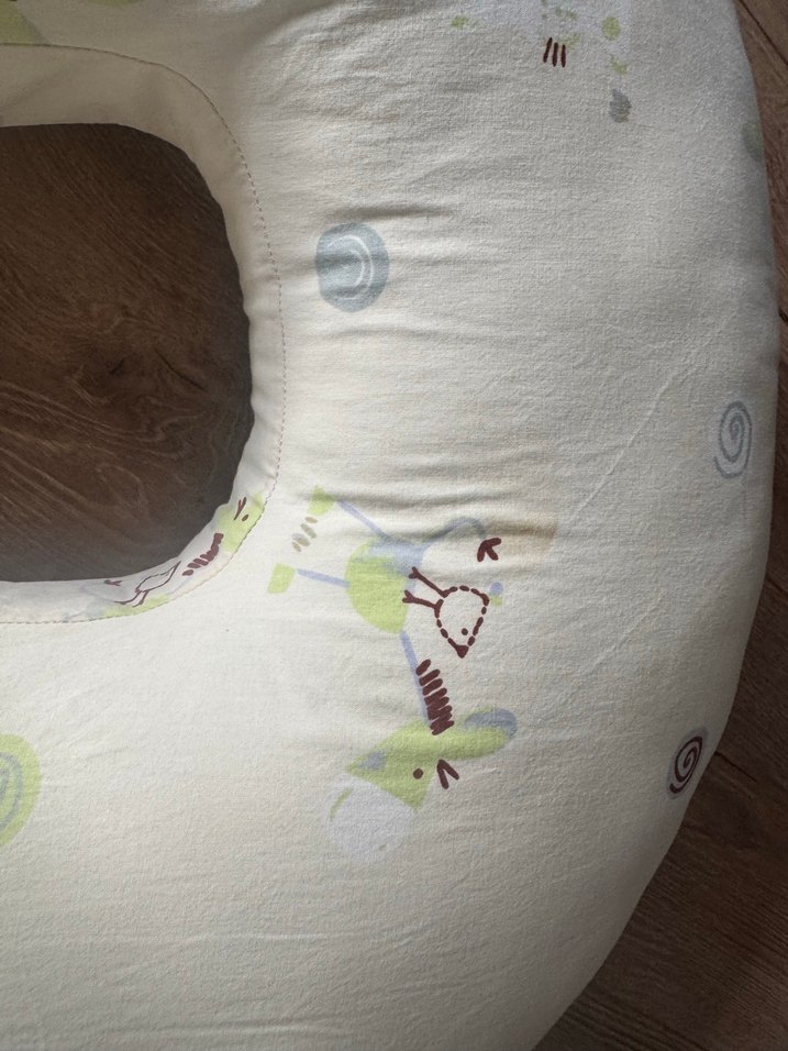 Bej Desenli Pastel Emzirme ve Hamilelik Yastığı - Görsel 3