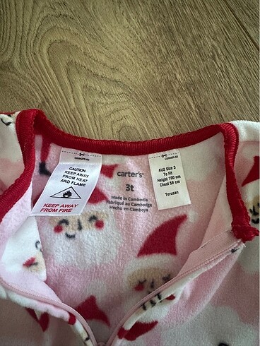 24-36 Ay Beden Carters cocuk polar uyku tulumu