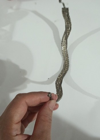 Beden Payetli Yılan Desenli Kadın tacı