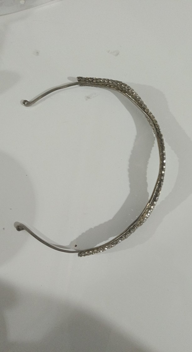 Payetli Yılan Desenli Kadın tacı - Görsel 2