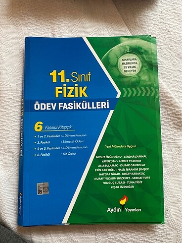 11. Sınıf aydın fizik fasikül