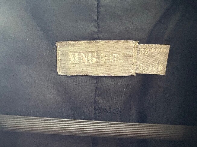 s Beden Mango siyah blazer