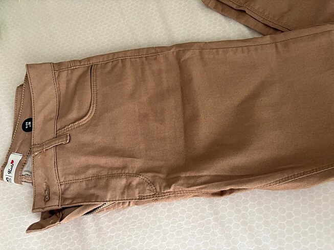 38 Beden camel Renk Koton Jean