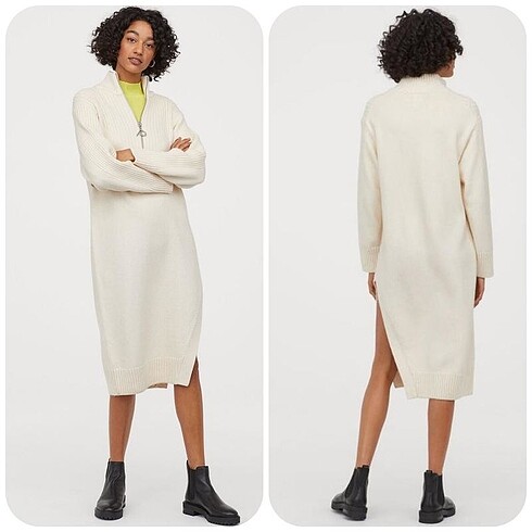 H&M Uzun Kazak / Triko Elbise