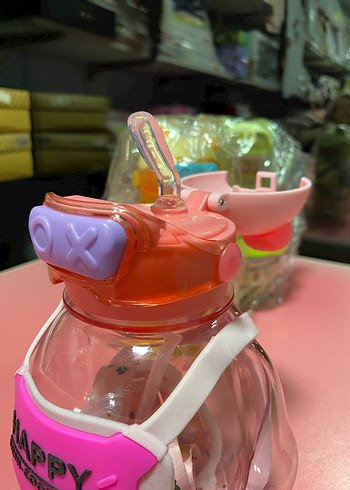 Beden mor Renk Pastel Bej Çocuk Termosu