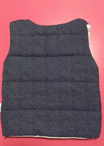 Erkek Çocuk Düğmeli Gri Streetwear Yelek - Görsel 2