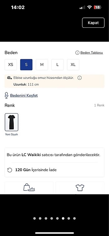 s Beden Elbise