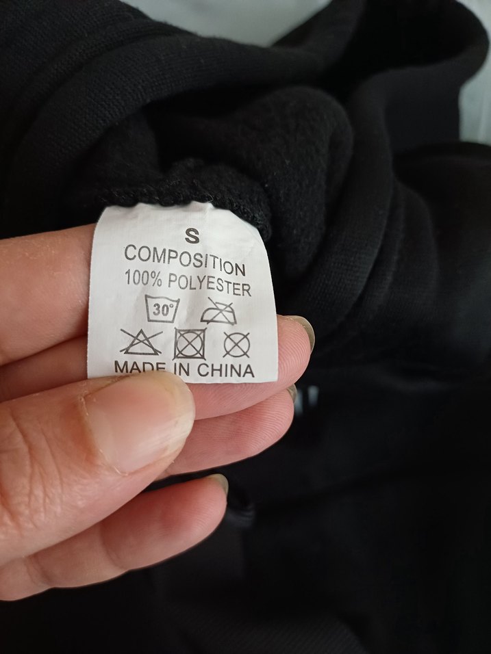 jujutsu kaisen Siyah Kapüşonlu Baskılı Sweatshirt - Görsel 3