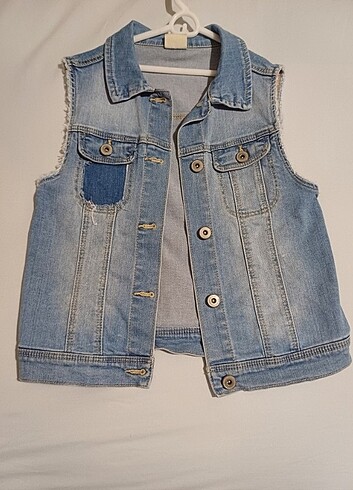 Zara 9-10 yaş kot yelek