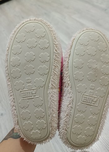 Kız Çocuk Pembe Panduf ayakkabı - Görsel 3