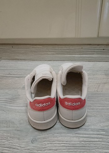 Kız Çocuk Beyaz Adidas Spor Ayakkabı - Görsel 2