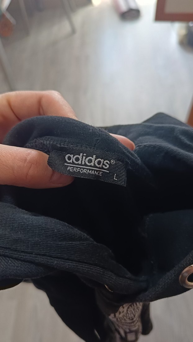 Adidas Siyah Kapüşonlu Erkek Sweatshirt - Görsel 2