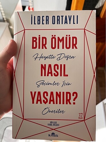 bir ömür nasıl yaşanır? İlber ortaylı